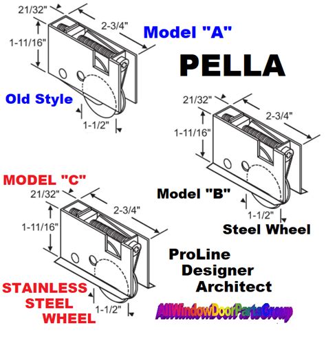 We sell nearly every replacement part Pella makes. . Pella sliding door parts